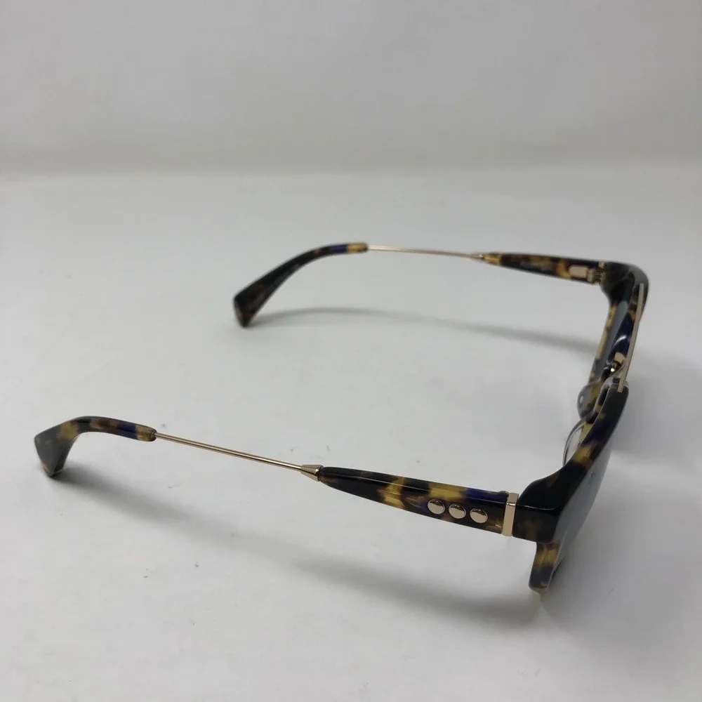 Taylor‎ Morris Roll Right Sunglasses Womens Tortoise Brown Round Mirrored Lens